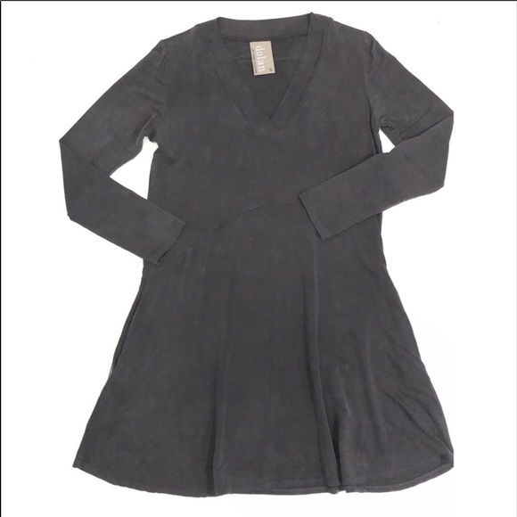 Anthropologie Dolan Toute Gray Swing Dress - Picture 7 of 7
